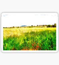 Wheat Field Sticker