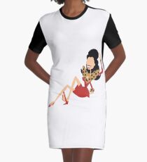 The Nanny Graphic T-Shirt Dress
