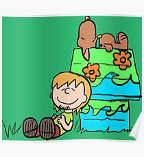 SNOOPY-DOO - SHAGGY BROWN Poster