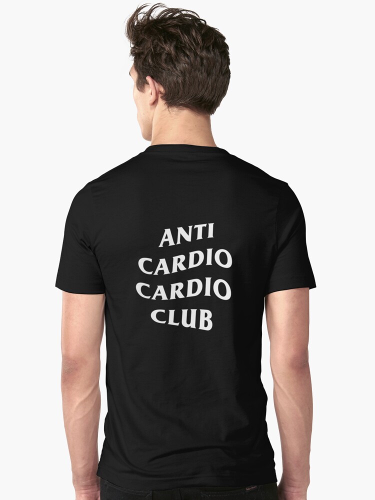 anti cardio cardio club hoodie