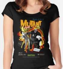 Goatess Doomwych : Mutant Scream Women's Fitted Scoop T-Shirt