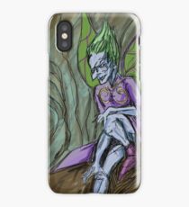 Fey alchemist contemplating formulae iPhone Case/Skin