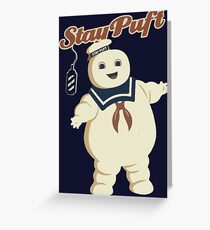 STAY PUFT - MARSHMALLOW MAN GHOSTBUSTERS Greeting Card