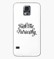 Fuck The Patriarchy Pro-Feminist T Shirt Case/Skin for Samsung Galaxy