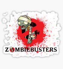 zombie busters (ghostbusters) Sticker
