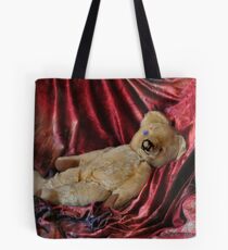 teddy reclining Tote Bag