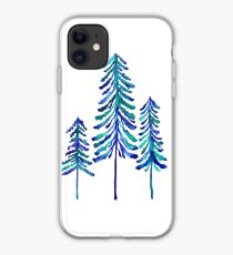 Kiefer - Navy & Türkis-Palette iPhone-Hülle & Cover