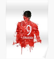 Robert Lewandowski Bayern Legend Art Poster