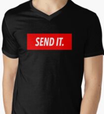 Send It Men's V-Neck T-Shirt