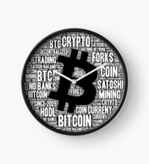 Bitcoin design Clock