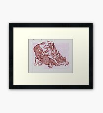 The Dragon Warrior Framed Print