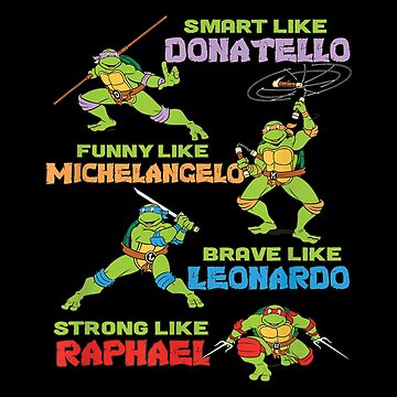  Mademark x Teenage Mutant Ninja Turtles - Raphael Daddy of the Birthday  Boy Pizza Theme Party T-Shirt : Clothing, Shoes & Jewelry