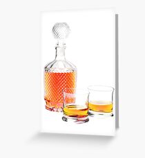 Whisky Greeting Card