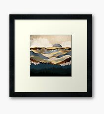 Golden Vista Framed Print