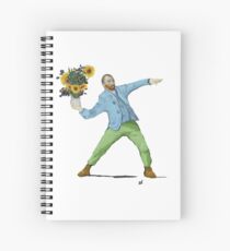 Van Goghsky Spiral Notebook
