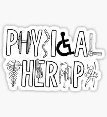 Physical Therapy Logo Sticker