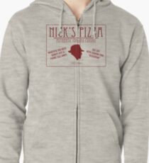 Nick's Pizza Zipped Hoodie