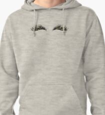 confetti, eye lashes,eye,lashes, rose gold, glitter Pullover Hoodie