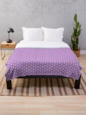 Freezer Bunny Throw Blanket