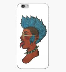 Crust Punk Girl iPhone Case