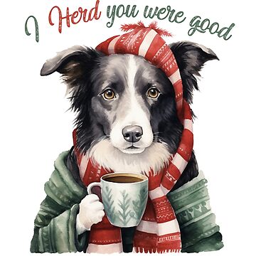 Border collie 2025 xmas jumper