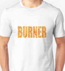 Burner, Burning Man Desert Art Festival Print Slim Fit T-Shirt
