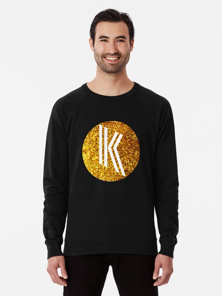 Kylie Minogue Glitter Golden K Lightweight Sweatshirt By Fashiongoespop Redbubble