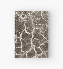 Cracked texture Hardcover Journal