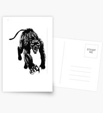 Let The Monster Out Postcards