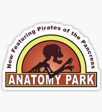 Anatomy Park Sticker