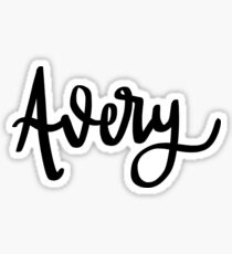 Avery Sticker