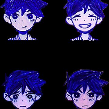 Omori Sprites Sticker for Sale by Eroshi