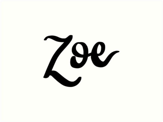 zoe monogram