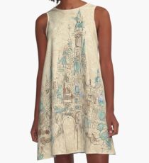Enchanted Storybook Castle A-Line Dress