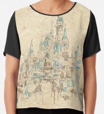 Enchanted Storybook Castle Chiffon Top