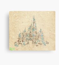 Enchanted Storybook Castle Metal Print