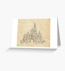 Enchanted Storybook Castle Greeting Card
