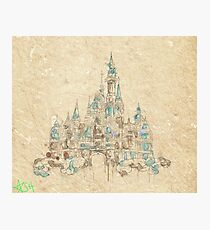 Enchanted Storybook Castle Photographic Print