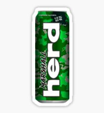 Marshall University Four Loko Sticker