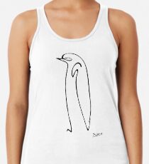 Picasso Penguin Racerback Tank Top