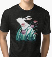 Rabbit, Resting Tri-blend T-Shirt