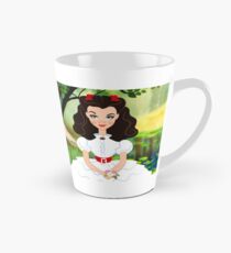 White Scarlett dress Tall Mug