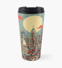 Taza de viaje panorama de philadelphia 3