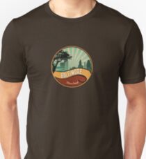 Baltimore City Skyline T-Shirt Maryland Retro Vintage 80s Unisex T-Shirt