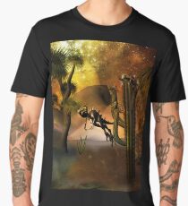 Funny little dinosaur Men's Premium T-Shirt