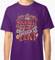 Thoughts are only thoughts Classic T-Shirt