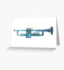 Trumpet Greeting Card