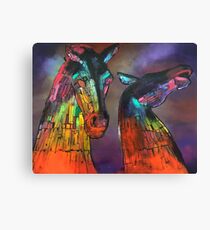 The Kelpies Canvas Print