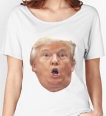 Trump face t-shirt Women's Relaxed Fit T-Shirt