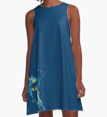 Thirteen TARDIS Splash A-Line Dress